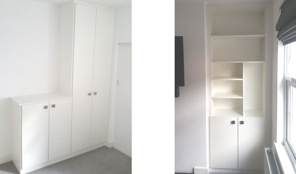 Wardrobe, Wallbed, Wall Cupboards Units And Shelves