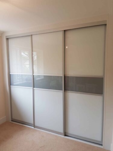 Three door sliding wardrobe