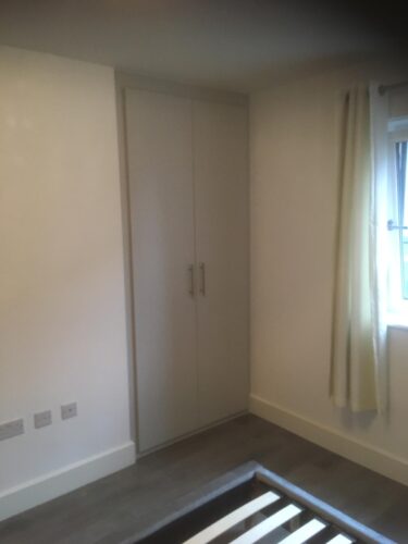 Woodgrain Grey Hinged Wardrobe